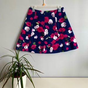 GUESS A-line floral patterned skirt